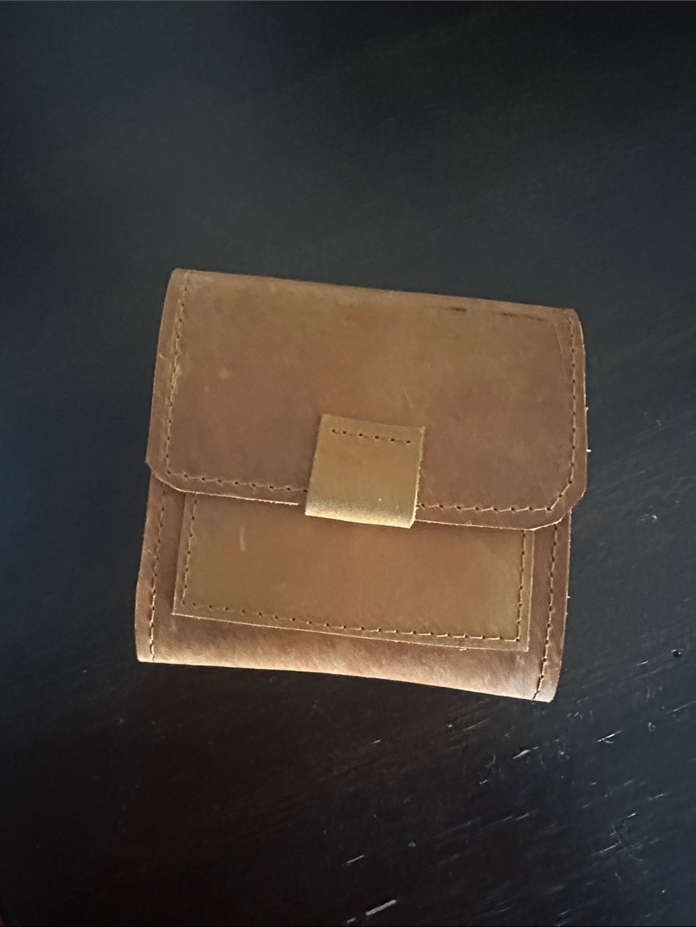ABLE Brown Leather Wallet